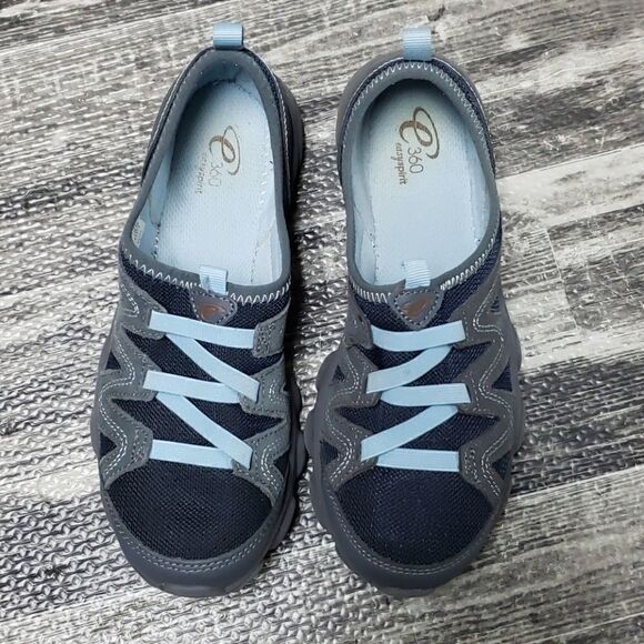 EASY SPIRIT RALLY LACE UP WALKING SHOES - Picture 2 of 8